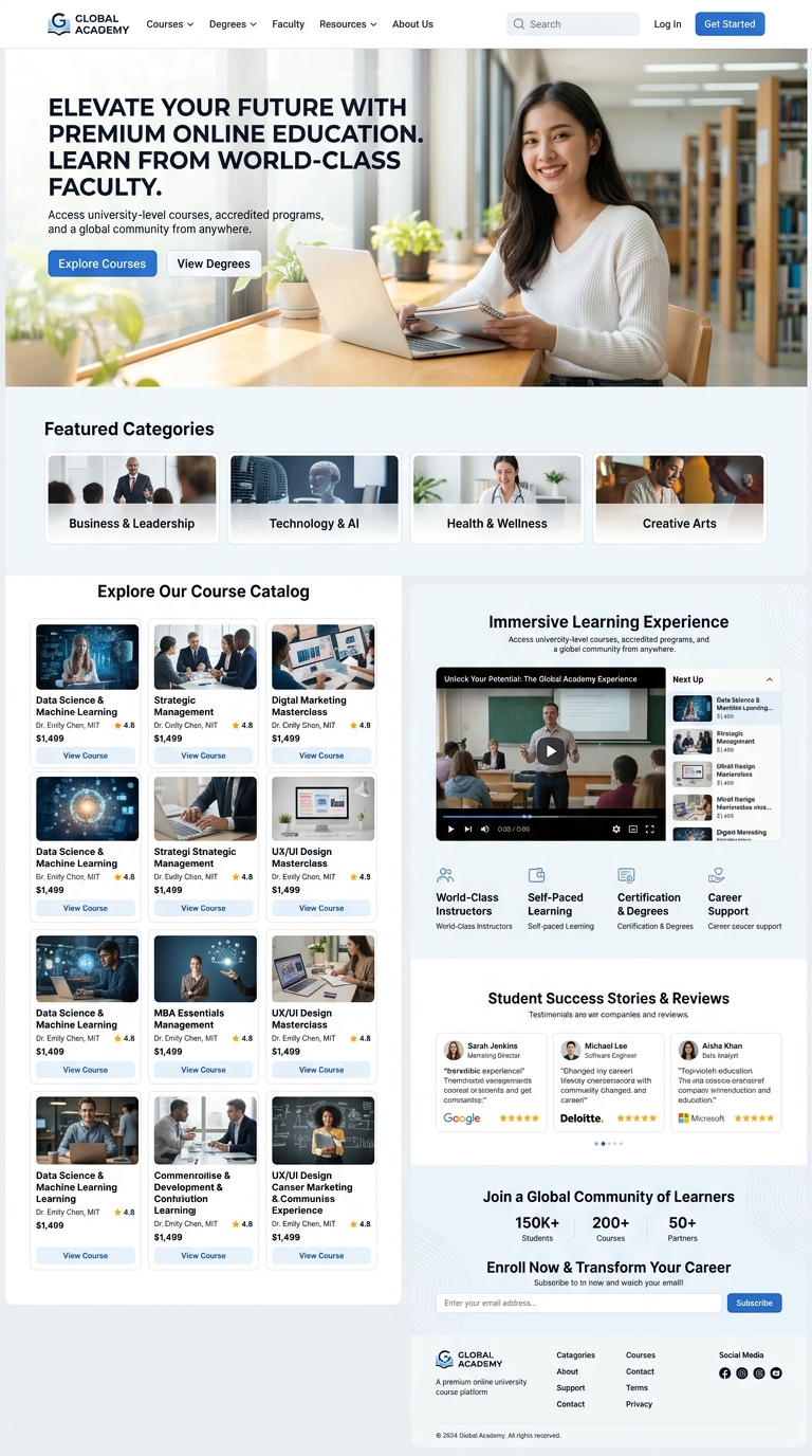 Zenith Online Education preview