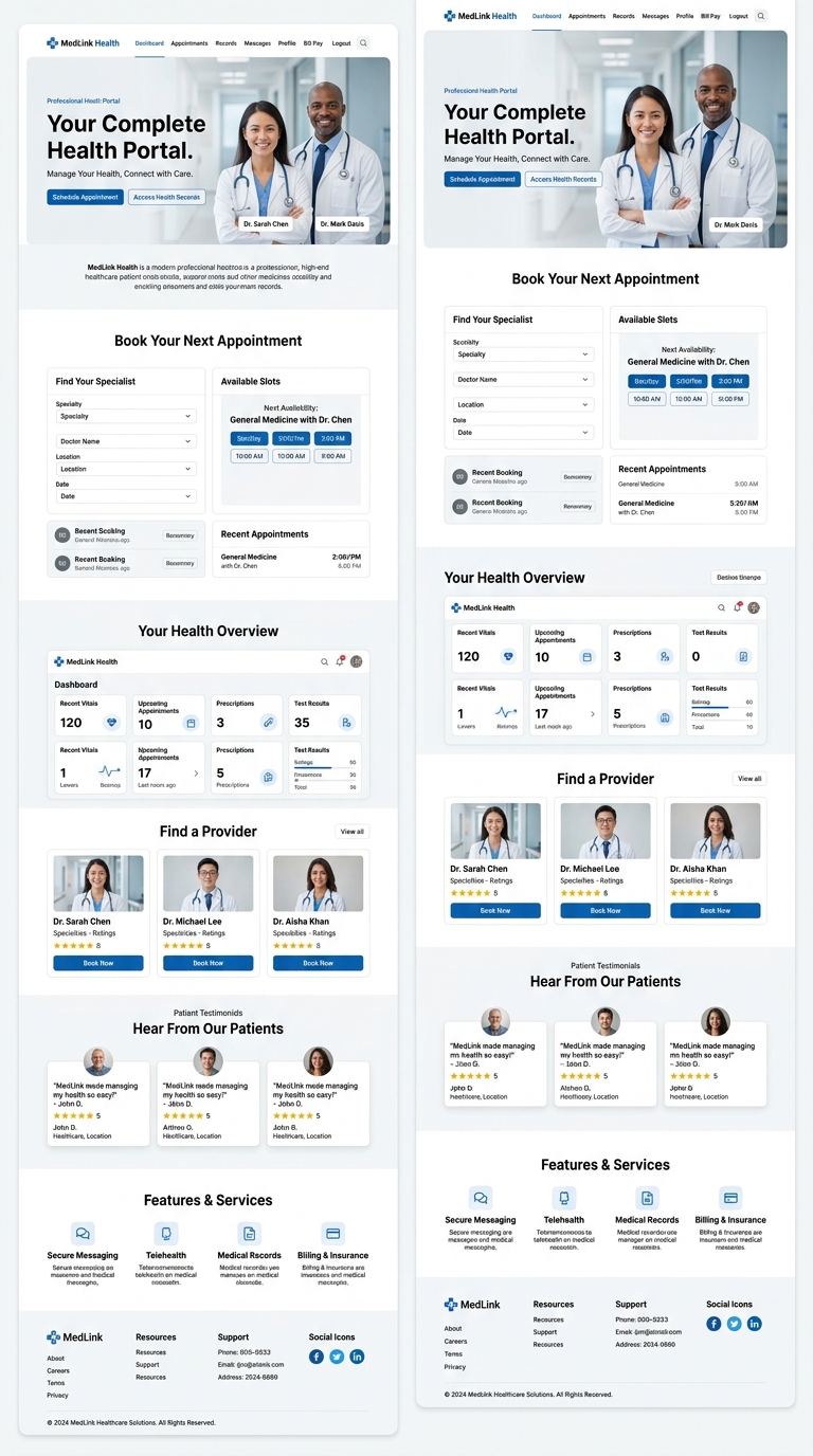 CareConnect HIPAA Patient Portal preview