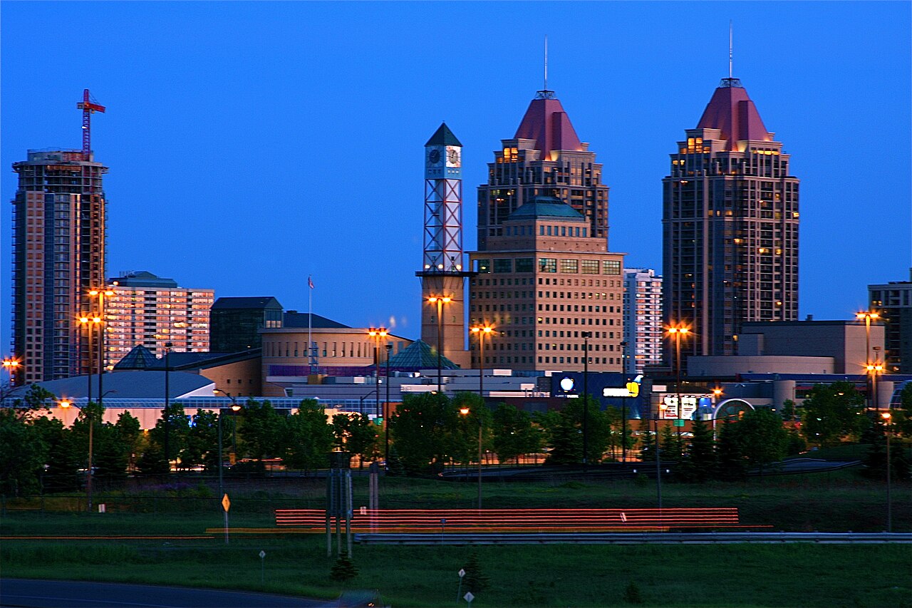 Downtown Mississauga skyline